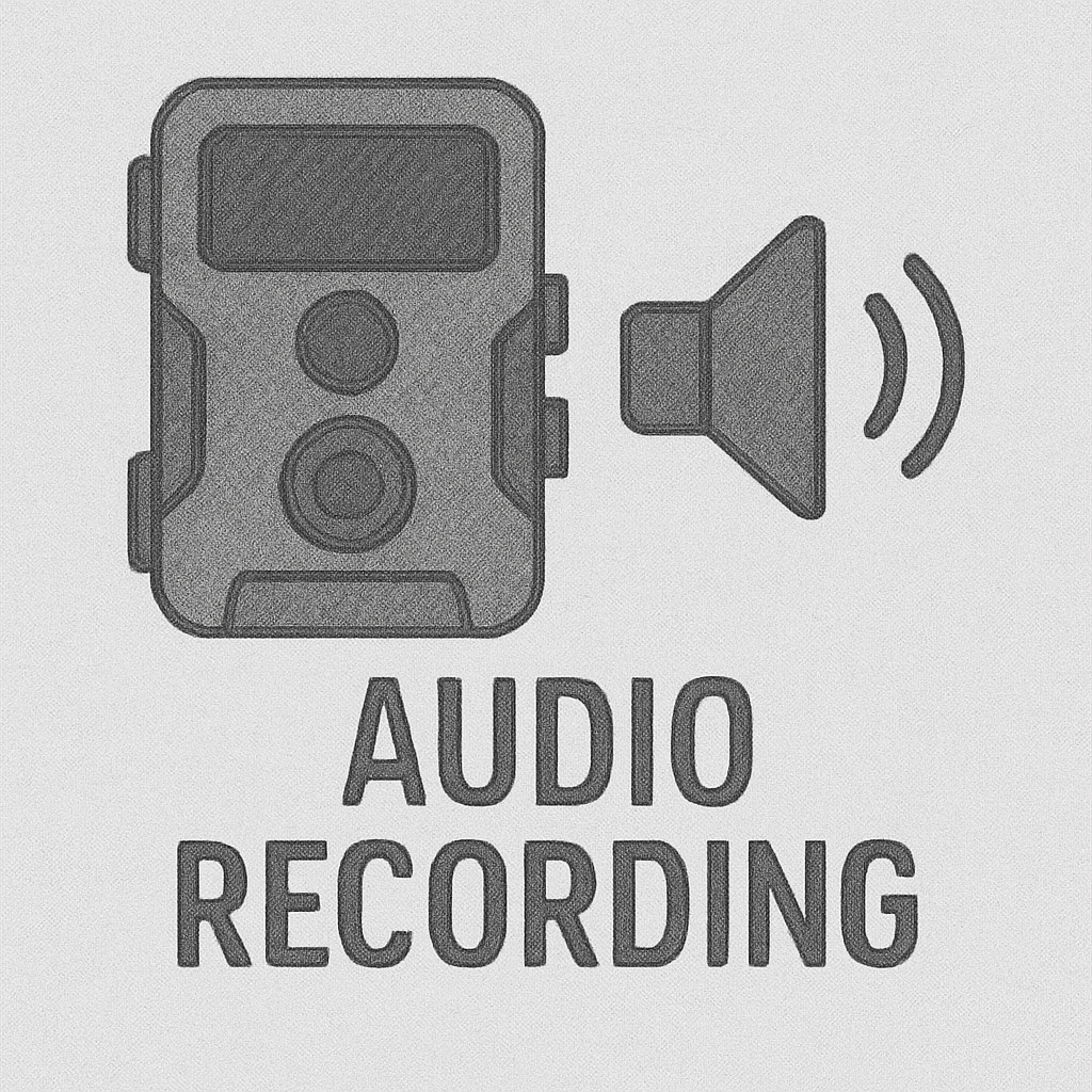 Garso Įrašymas Medžioklės Kamerose